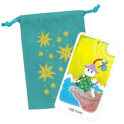 Nekotaro | Inoya Neko | 22 Cards (Major Arcana Only) with Japanese Commentary and a Dedicated Pouch [Authentic]