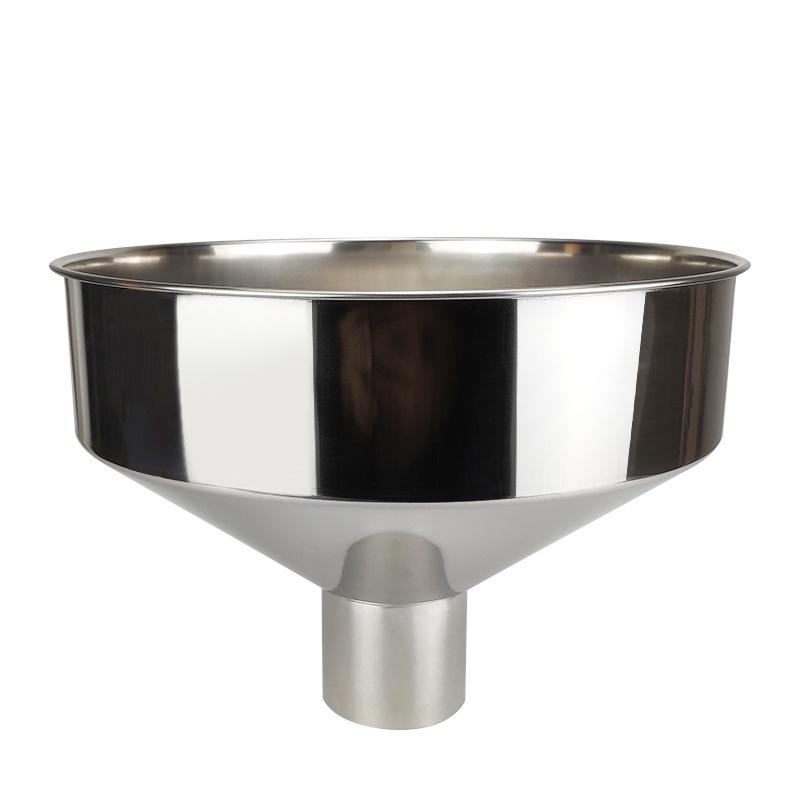 Large Stainless Steel Non-Magnetic Fueling Funnel for Industrial Tanks