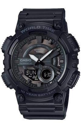 Watch Casio Collection Black [Casio] AEQ-110W-1BJH Men's
