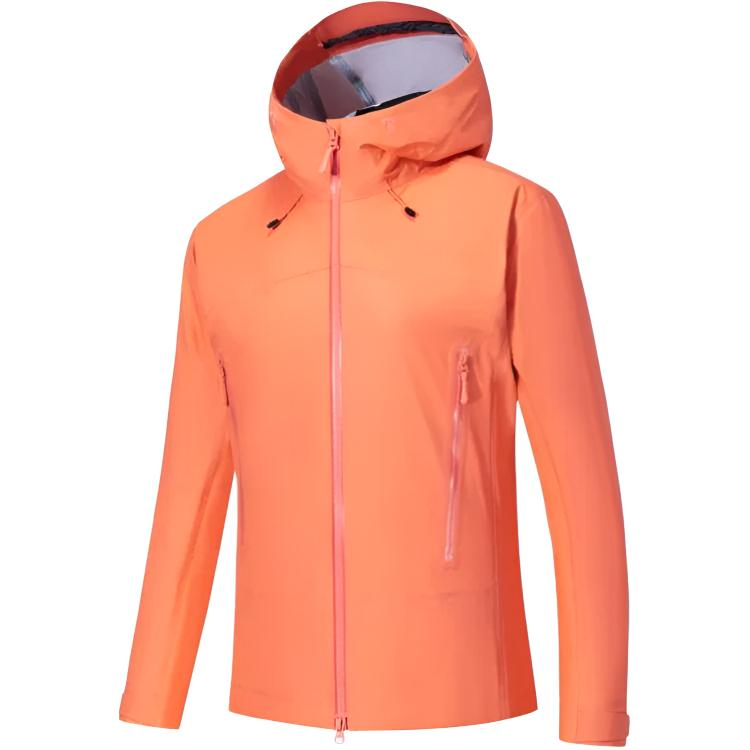 Anta Outdoor Series Hooded Solid Color Zipper Water-Resistant Jacket Women jackets 162620628-2 3XL