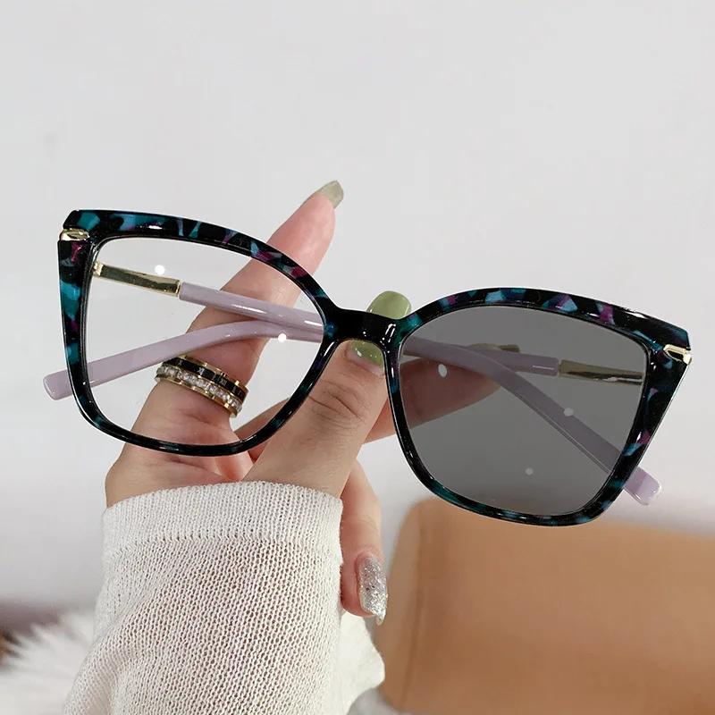 

Cat Eye Shape Eyeglasses Frame Vintage Retro Anti Blue for Women Clear Eyeglasses for Women Men Alloy Resting Lense Optical Lens Spectacle Eyeglass Anti blue light