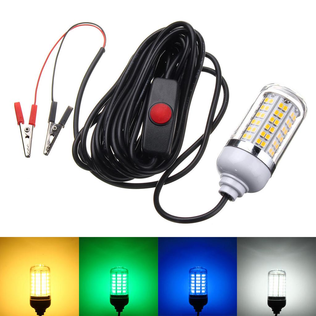 12V 108LED Lure Fish Lamp Fishing Light Underwater Fish Finder Attracts Lamp 15W 12V 108LED Lure Fish Lamp Fishing Light Underwater Fish Finder Attracts Lamp 15W
