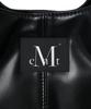 Mucent Effe Middle Stitch Leather Tote Bag (Unisex)