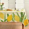 Felice Sukkot Tovaglia Impermeabile Decorazione Tavola Etrog Lulav Festa Ebraica Giudaica Tovaglia per Tavolo Cucina Pranzo Decorazioni Sukkot
