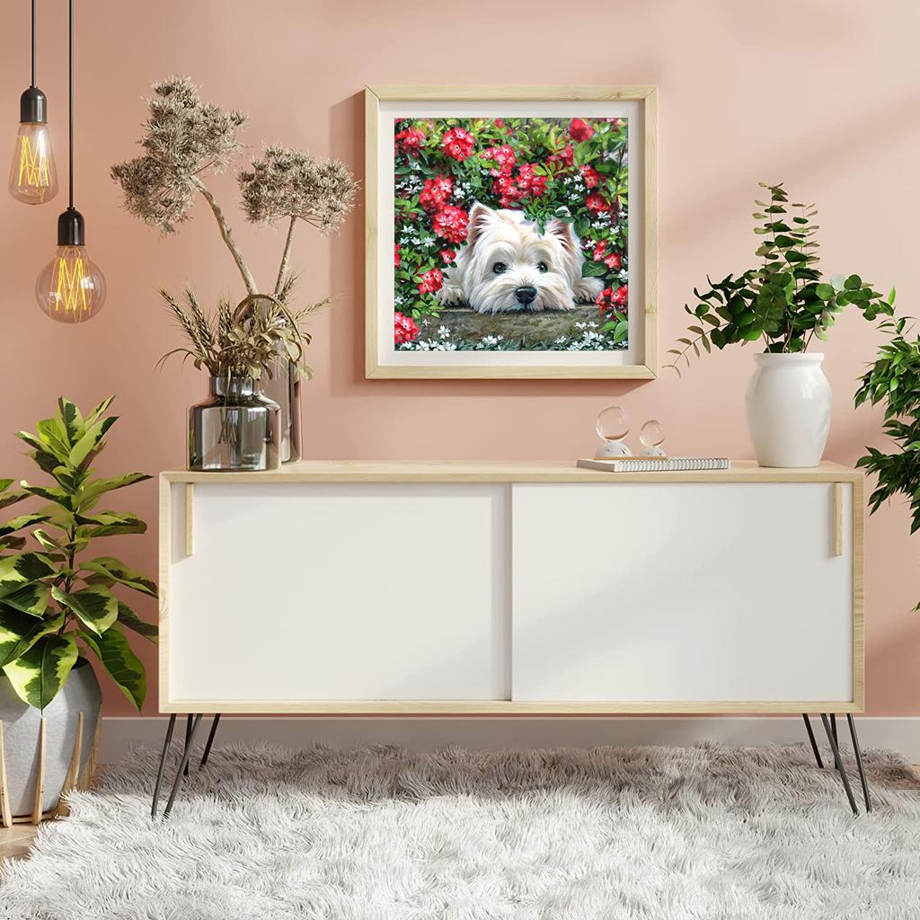 DIY Diamant Malerei Set 'Lila Auto' – 5D Vollbohrer, 40x40 Cm, Inkl. Werkzeuge & Extra Diamanten, Für Erwachsene & Kinder