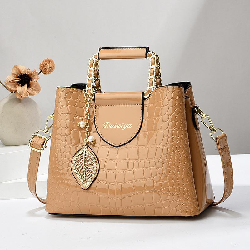 Stylish And Versatile New Arrival Bucket Bag For Women Large Capacity Pu Material коричневый