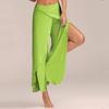 Pantaloni da Yoga Estivi Sexy a Gamba Larga Incrociati da Donna Europei e Americani