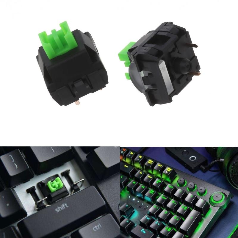 2pcs Durable Green RGB SMD Switches for  BlackWidow Lite Mechanical Keyboard Cherry MX  Switches