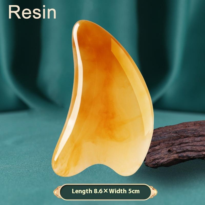 4-in-1 Scalp Massage Comb Meridian Resin Head Massager Unblocking Face Nose Massage Tool for Relaxation And Acupressure