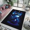 Potdemiel 3D Stitch Cartoon Rug Carpet for Living Room Children Bedroom Mat Sofa Doormat Floor Rug Home Decor Mat Fast Shipping