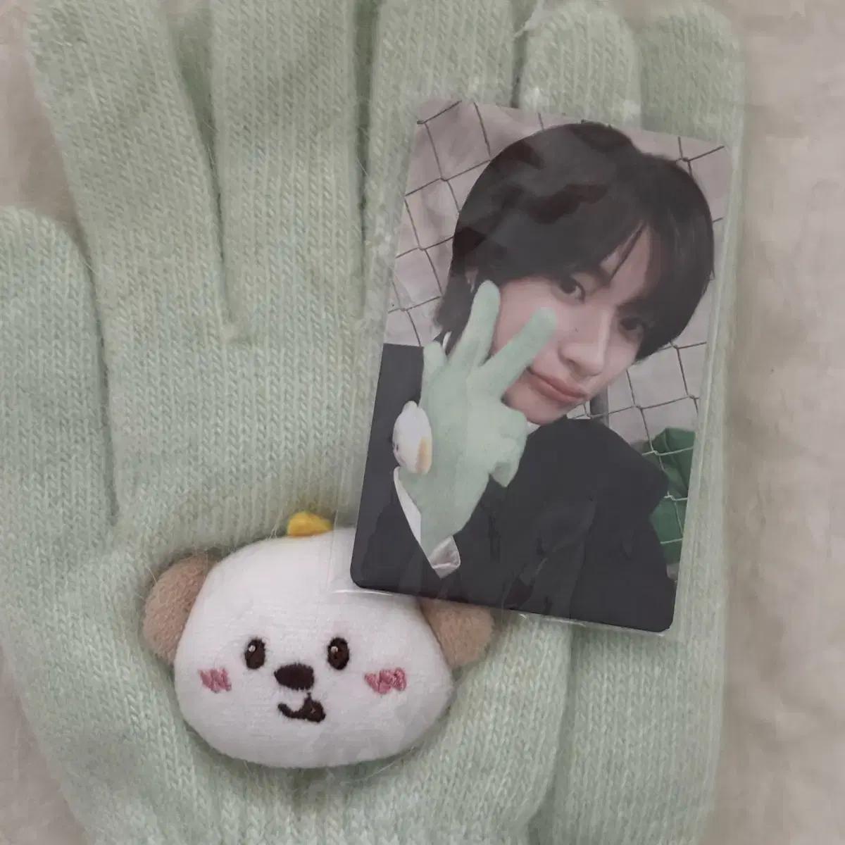 

Hug Chanyoung Glove Photocard