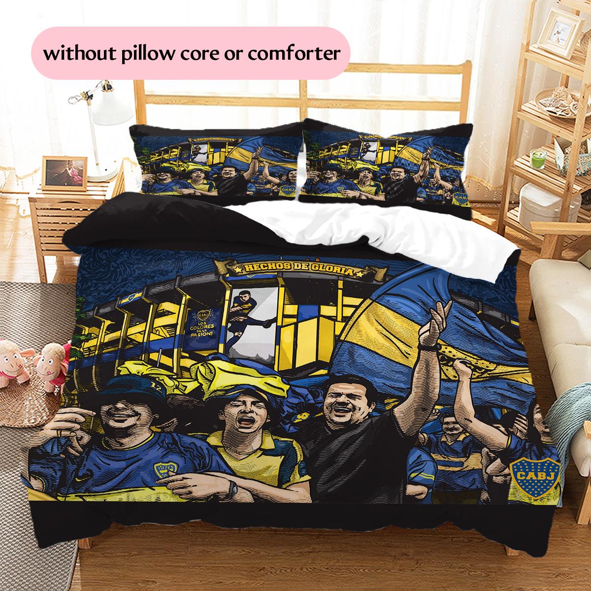 

Boca Pattern Bedding Home Decoration Birthday Gift (1 * duvet cover + 2 * pillowcase, without core) 135x200cm