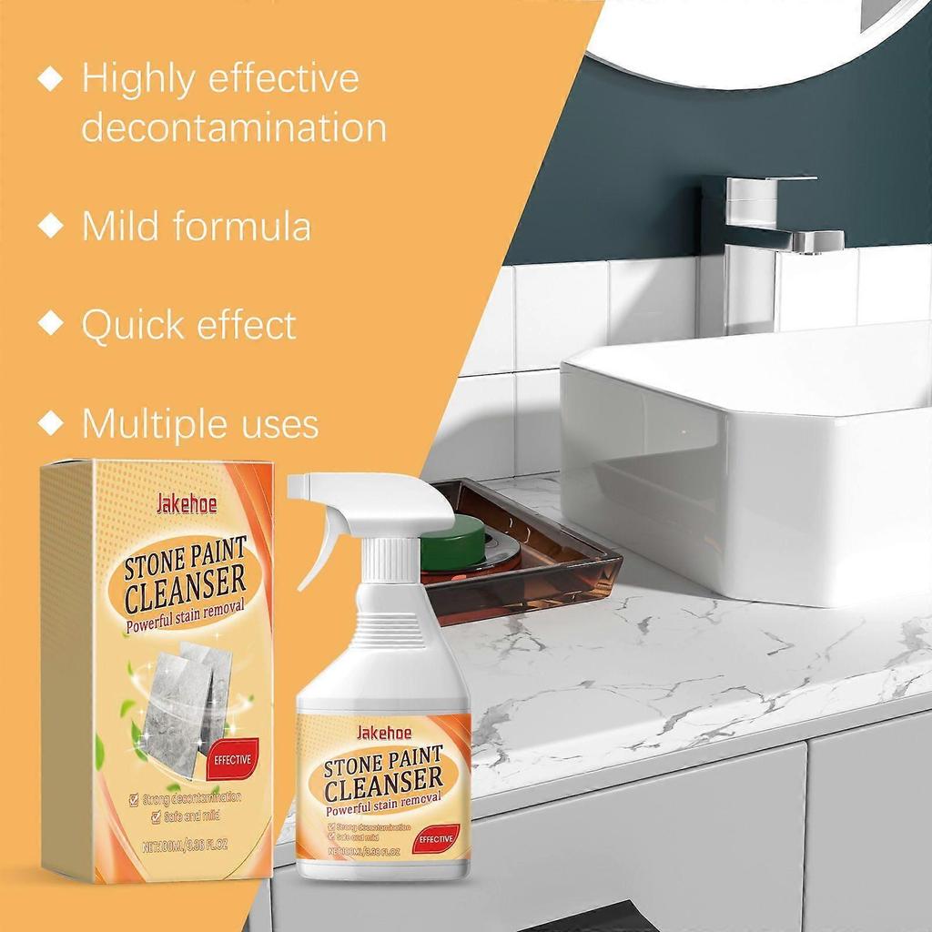 Limited time!!Jakehoe Real Stone Paint Cleaner For Home Living Room And Bedroom Cleaning, Stain Polishing, Maintenance And Renovation
