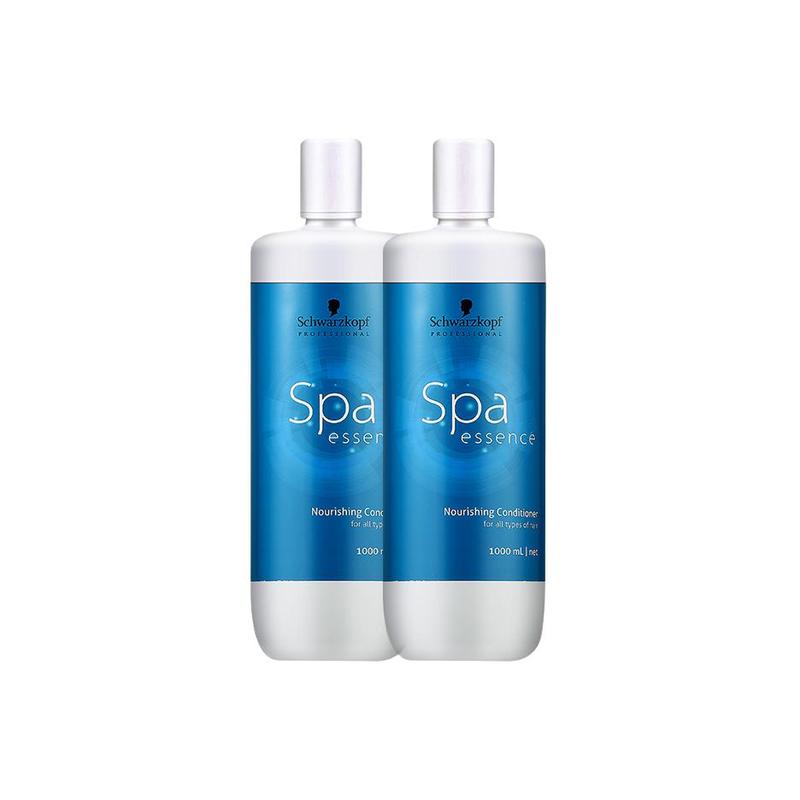 Schwarzkopf Professional Aqua Essence Nourishing Shampoo Moisturizing and improving frizz / 1000ml*2 коричневый