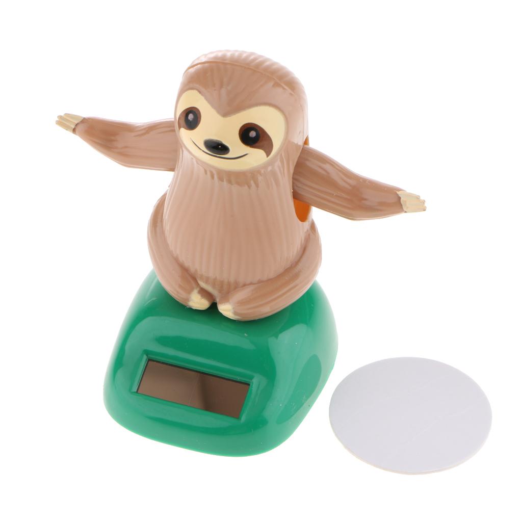 Automatic Car Ornament Animal Figurine Interior Decoration Toy - Multi-Color, B