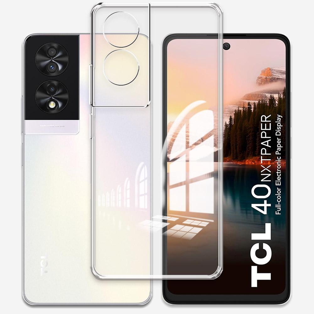 Για TCL 40 NxtPaper 4G θήκη πίσω καλύμματος διαφανείς μαλακές θήκες τηλεφώνου σιλικόνης σε TCL 40 NxtPaper διαφανές Coque για TCL 40NxtPaper Funda