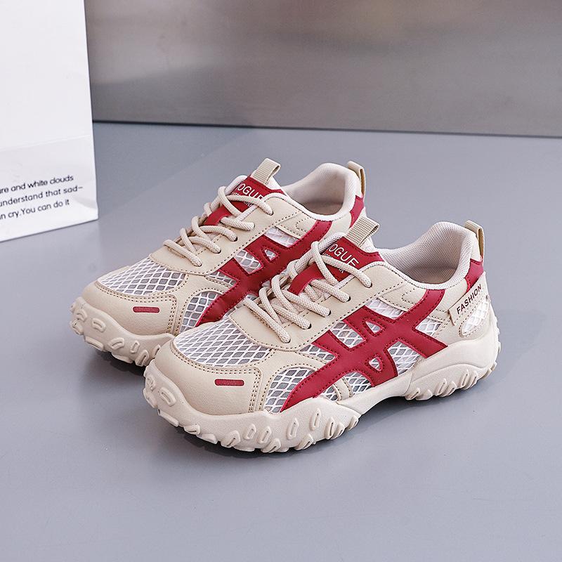 

Customized ins Korean version of the new dad shoes girl 2025 summer student mesh breathable casual height increase KT-296 35