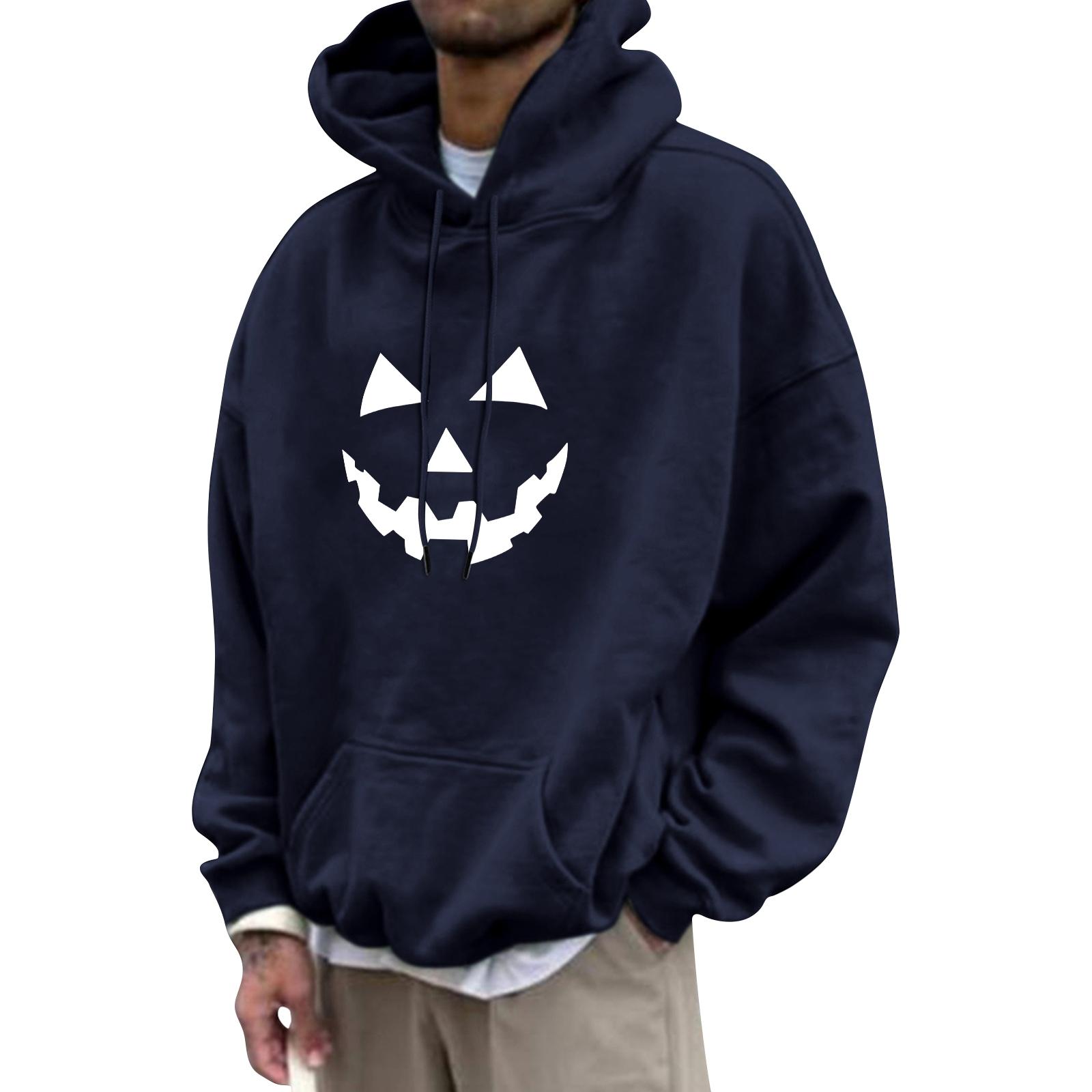 

Unisex Casual Fashion Top With Drawstring Hoodie And Printed Sweatshirt XXXL