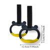 With Straps Gymnastic Rings Non-Slip Fitness Exercise Ring Pull Up Bar  Gymnastics Equipment