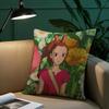The B-Borrowers Arrietty Anime Pillow Case Custom Printed Brushed Fleece Pillow, Baby Skin-Touch, Eco-Friendly Dye-Sublimation C