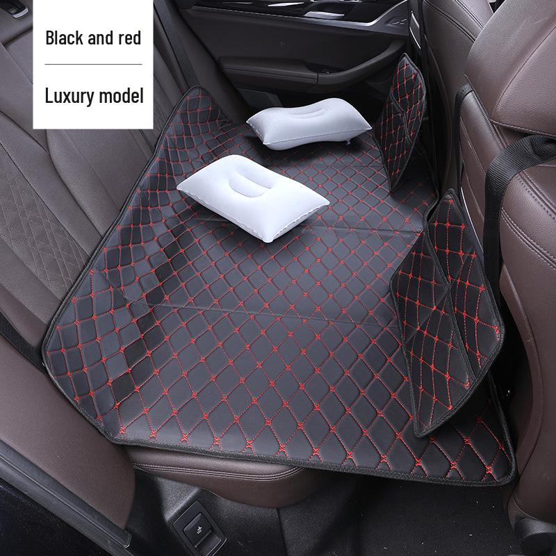Foldable Car Rear Seat Sleeping Mattress - Inflatable-Free
