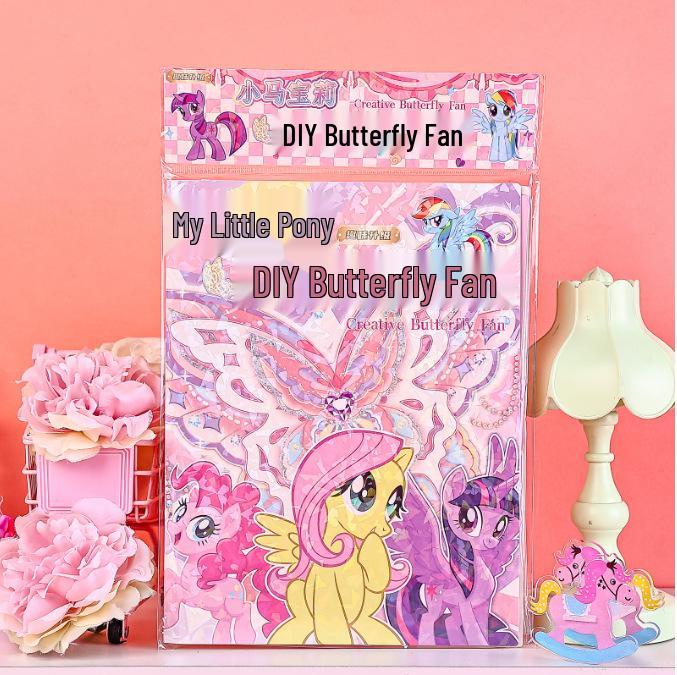 DIY Butterfly Fan Kit: Creative Movable Mechanism Toy