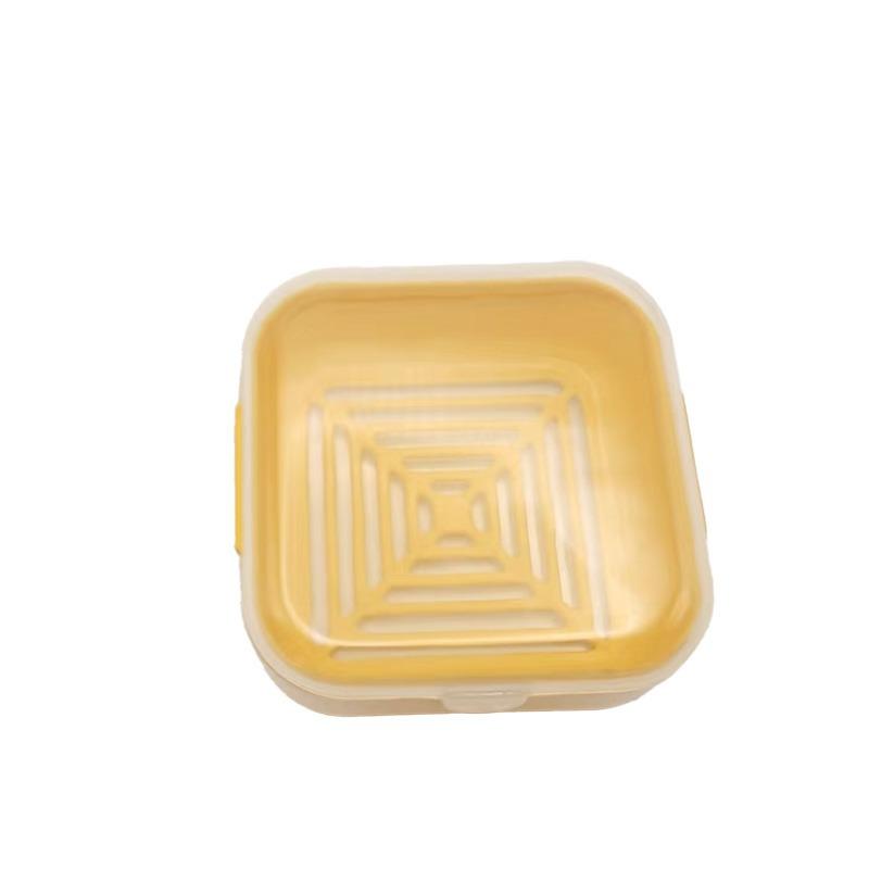 1 PC Double Drainage Soap Box Traveling Portable Sealed Travel Soap Box with Lid with Locking Clasp Handmade Boxes Soap Case