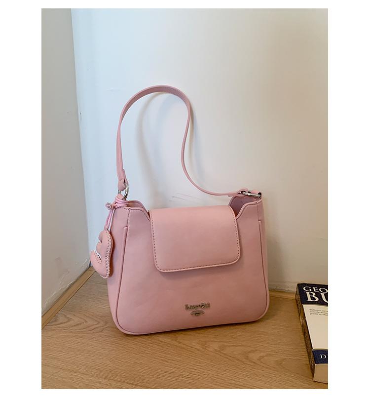 French Niche Single Shoulder Underarm Bag Women's 2025 New Fashion Versatile Commuter Bag High-end Retro Messenger Bag