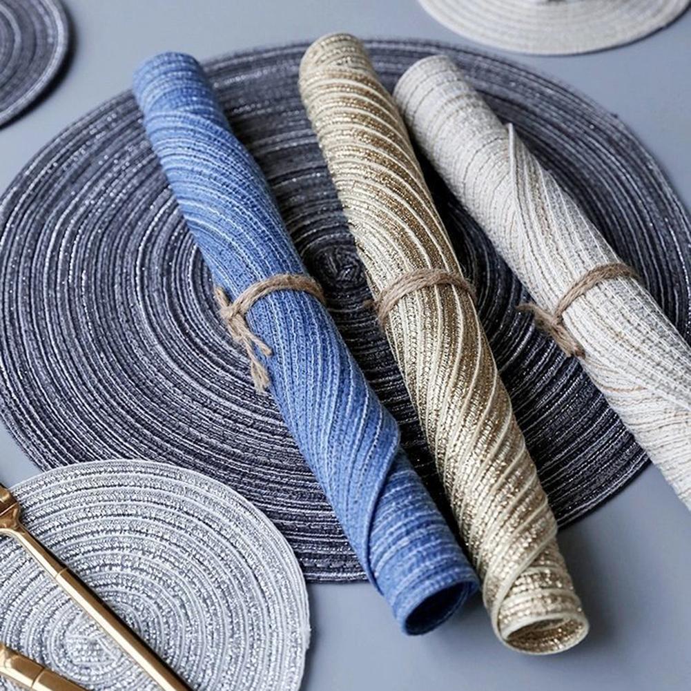 Set Of 6 Cm Table Mats Woven Placemat Woven Placemat