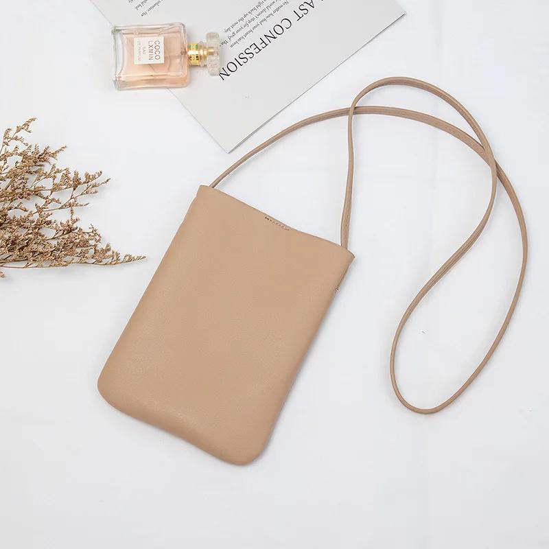 Simple Satchel Mini Square Bag Women PU Leather Messenger Handbags Trend Crossbody Bag Feminina Lady Phone Bolsa