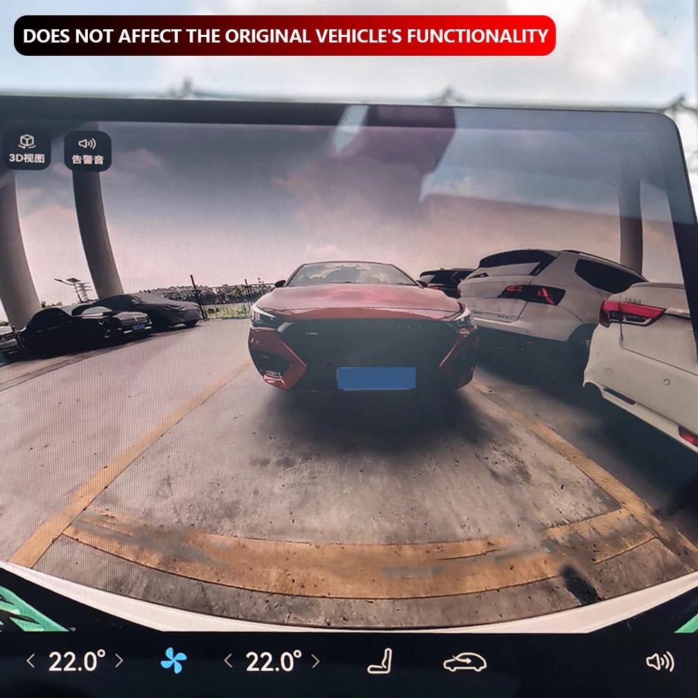 360 Degree Car Rear Camera Cover 1PC Rainproof Dust Shield Protection, Auto Safety Bike Trailers RV Truck Outdoor Car Supplies