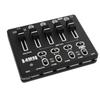 Maker Hart Just Mic 4 Webcasting 4 Channel Microphone Mixer 48V Phantom Power Compatible with All Microphones USB Power