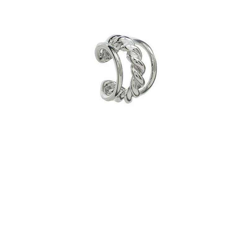 1 pcs Charming Line Zircon Clip On Earrings Ear Cuff Without Piercing Earrings Jewelry