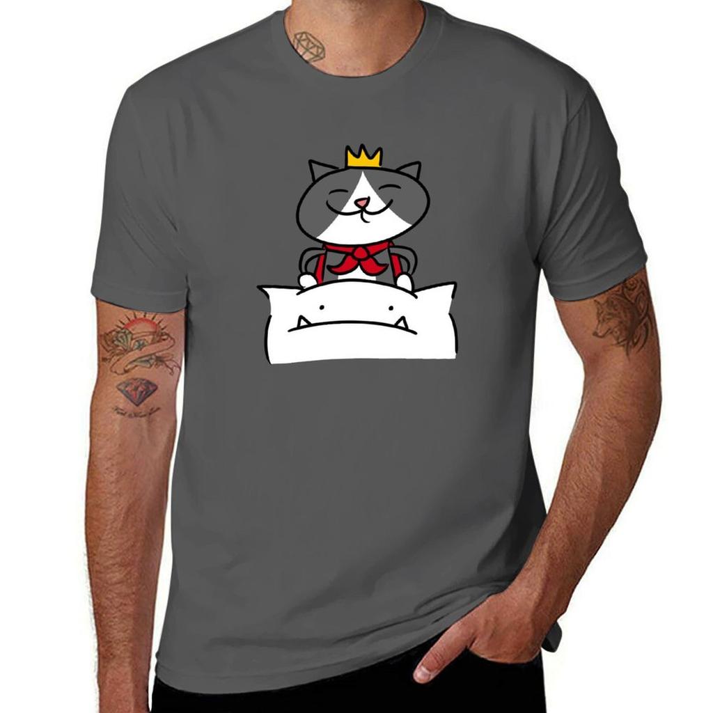 Cait Sith Speed Drawing TShirt Cotton Tshirt 100 T Shirts for Man Slim Fit TShirt