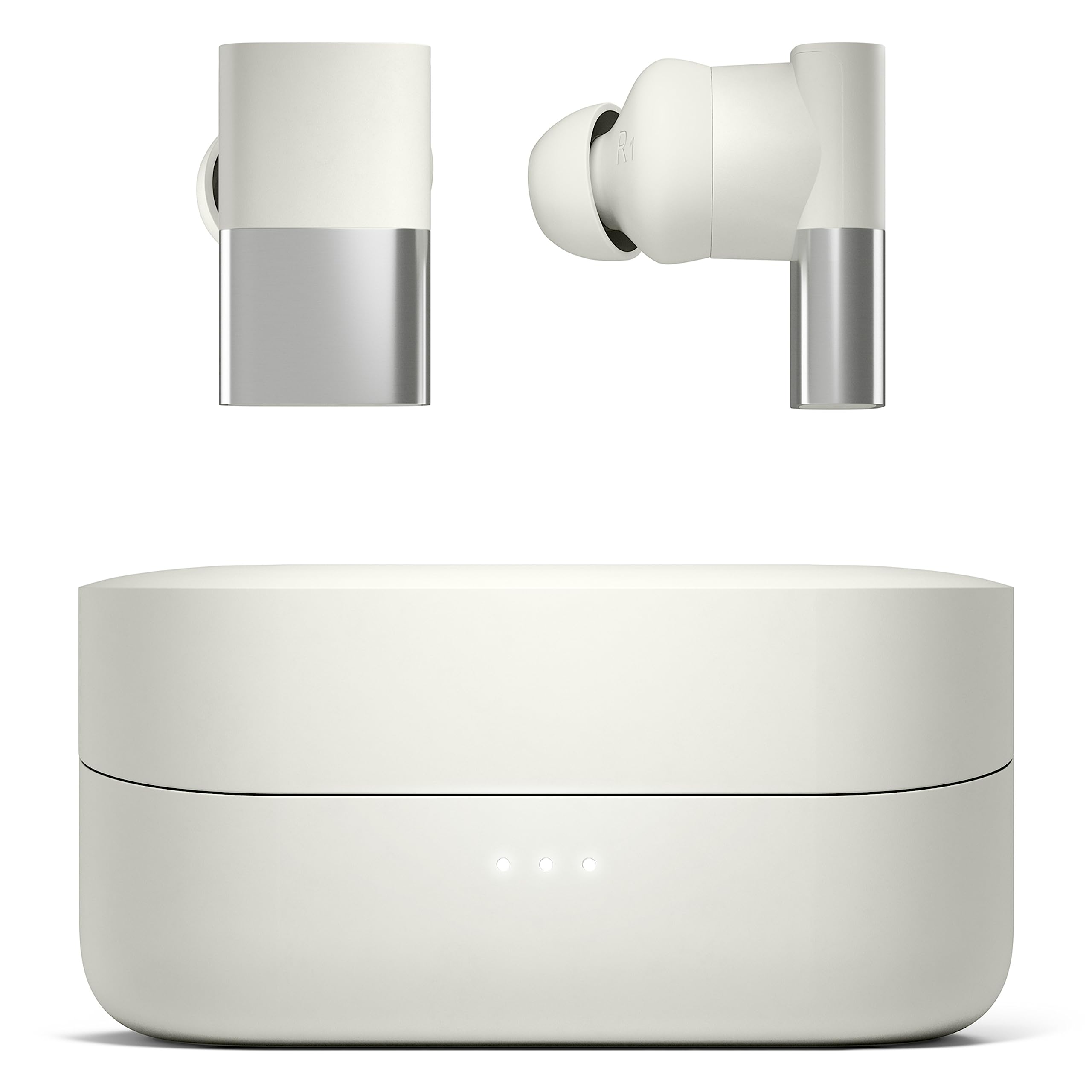 

Status Between 3 ANC Wireless Earbuds Bluetooth IPX5 Triple Noise 6 Up to 12 Hours of Playtime (Bone White) 5.2, Waterproof, Drivers, Reduction, белый