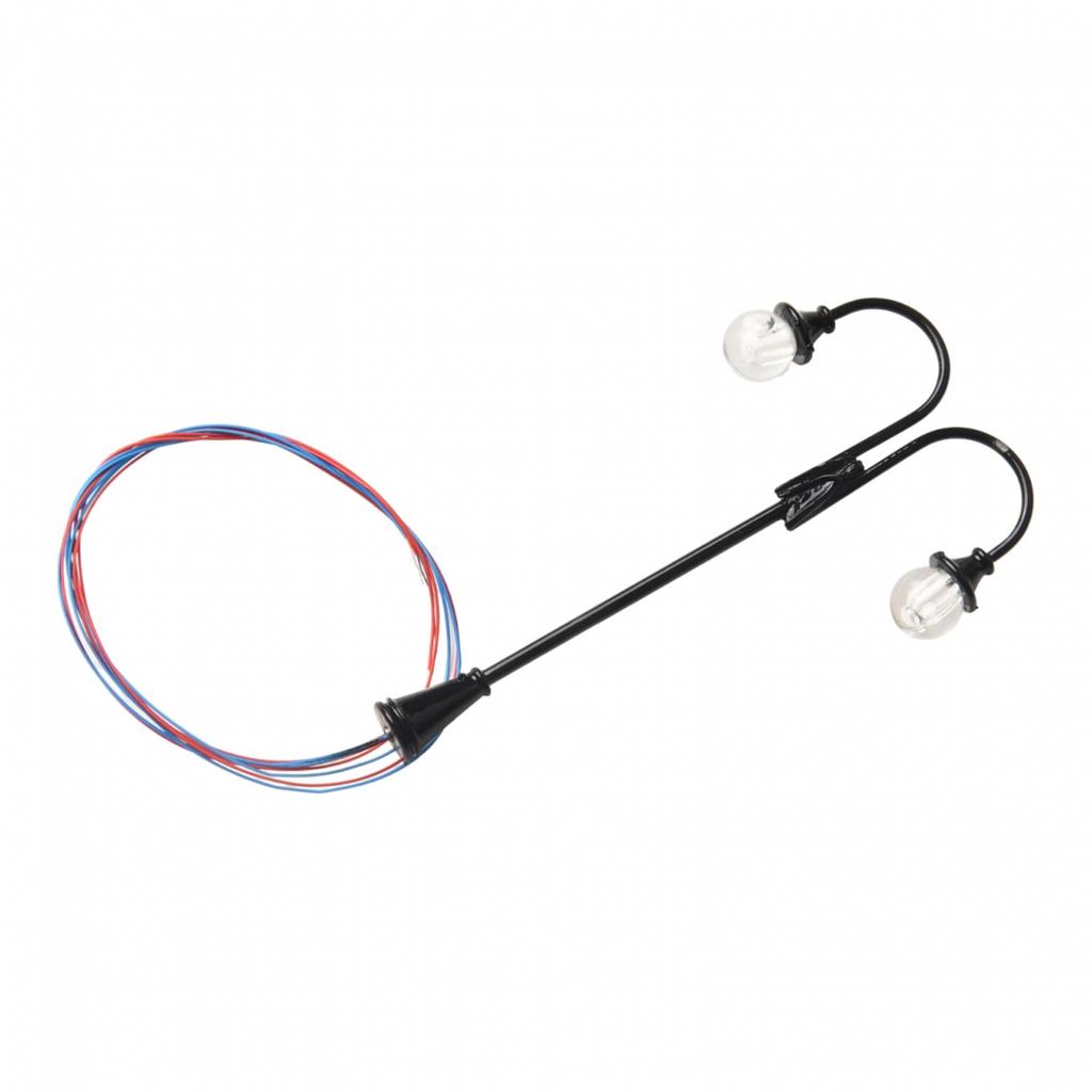 10 cm große Gartenlampen im HO-Maßstab für Eisenbahn- und Gebäudelayouts. Praktisch