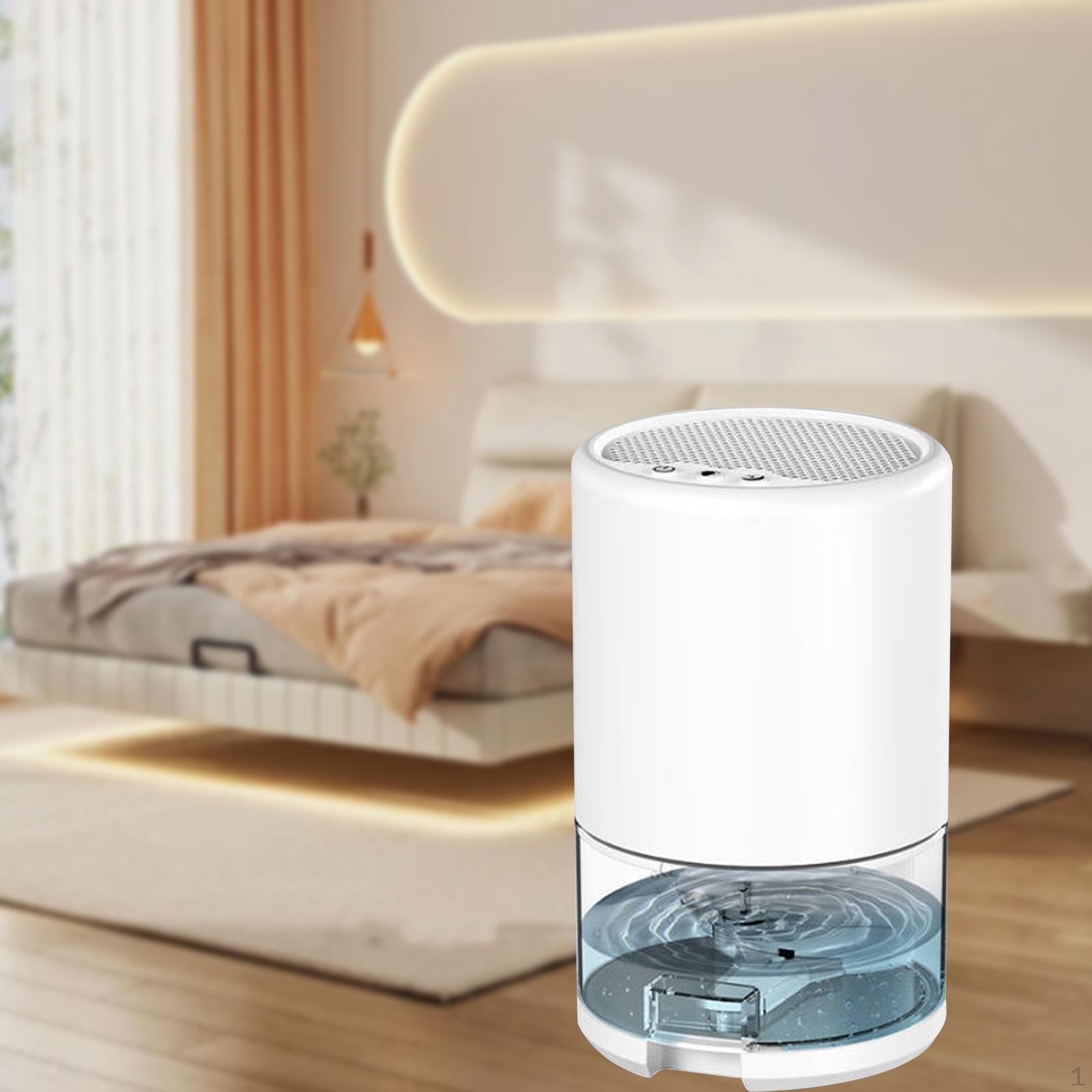 

Компактный осушитель с многоцветной подсветкой и резервуаром для воды на 1 л белый