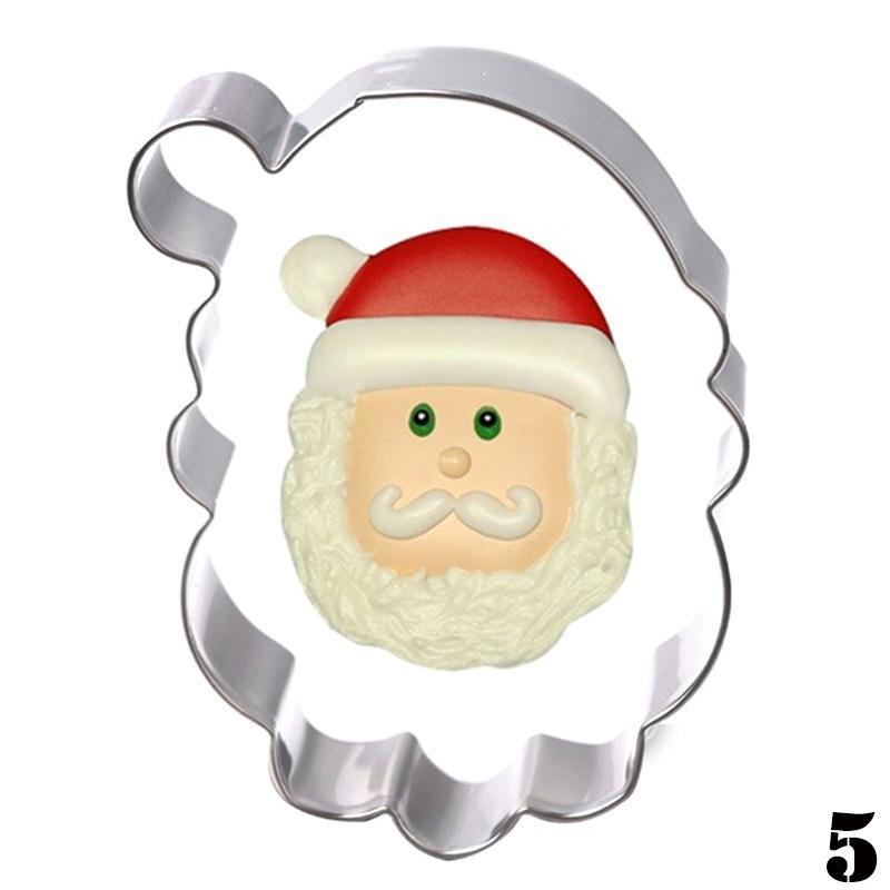 11Pcs/set Christmas Series Cookie Cake Fondant Mold DIY Pastry Sugarcraft Bakeware