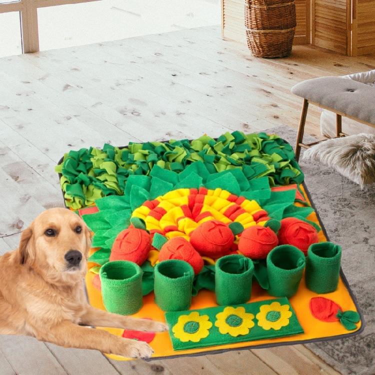 Washable Slow Feeder Snuffle Mat Sniffing Pad for Various Breeds Natural Hunting Behavior Safe Healthy Feeding Mat