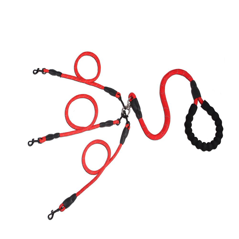 Pet Dog Leash Multiple Dog Types Traction And Wear-resistant 1 To 3 Leash Park Dog Walking Leash