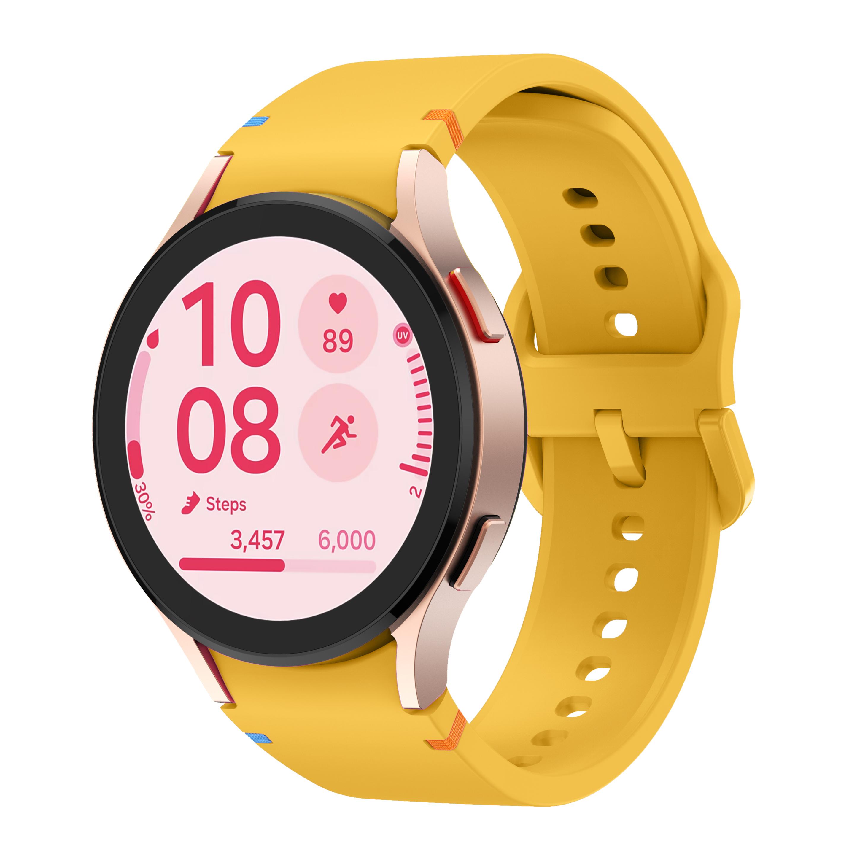 

Silicone band For Samsung Galaxy Watch 7/6/5/4 44mm 40mm Bracelet correa Galaxy Watch6 classic 5 pro 45mm 47mm 20mm watch Straps watch 5 pro 45mm