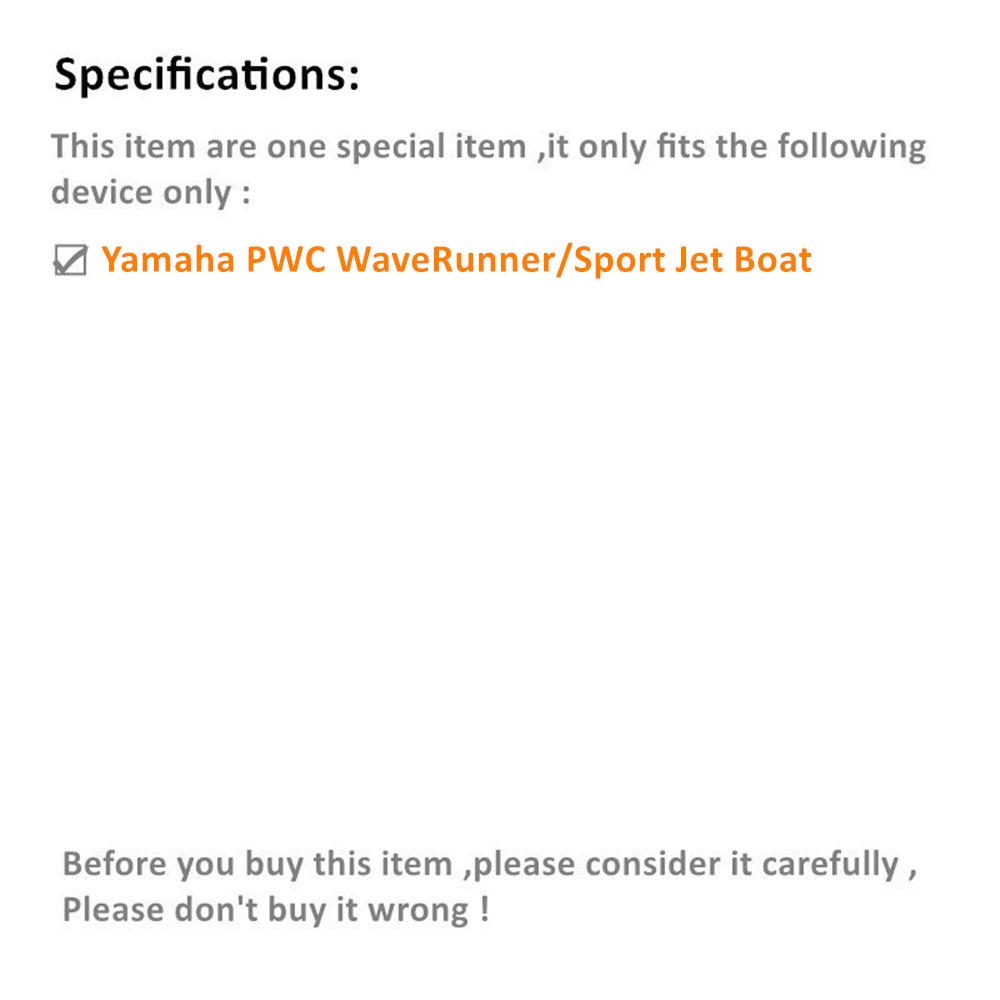JayCreer Flush Hose Fitting For Yamaha PWC WaveRunner / Sport Jet Boat