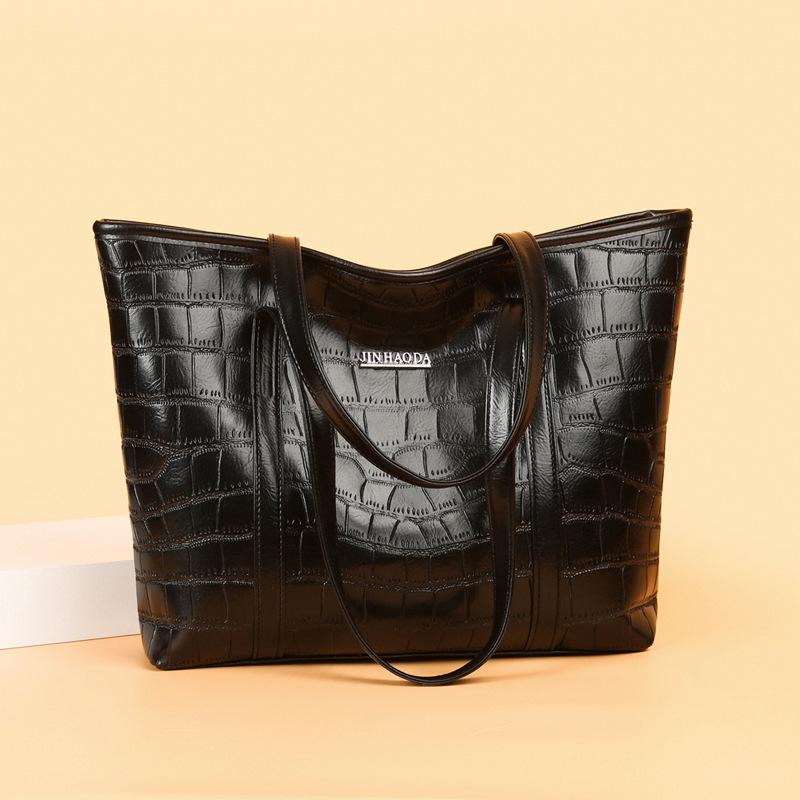 Buy Simple Women Bag Genuine Leather Handbag First Layer Cowhide