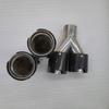 Nerezový výfukový tlumič s karbonovou koncovkou kompatibilní s BMW (Vstup 63 mm, výstup 101 mm)