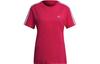 Originals T Shirts Women's Magenta Crew Neck Moderate Straight Fit GN3172