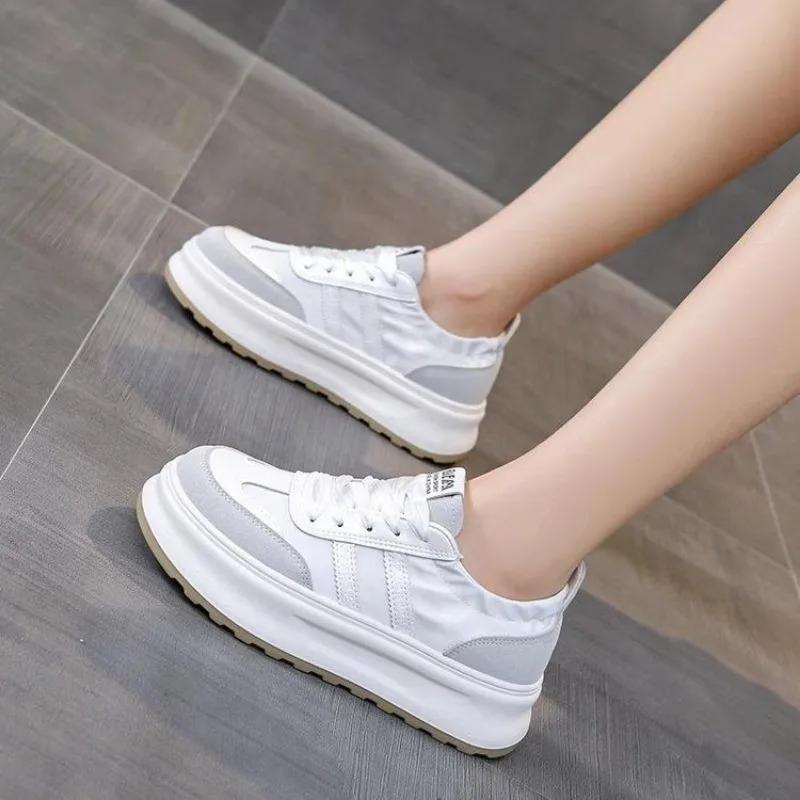 2025 New High on Platform Ladies Footwear Comfortable and Elegant Cheap Designer Luxury Korean Walking Women's Sports Shoes Sale