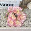 Artificial 7-Heads Carnation Bouquet 1Pcs Waterproof Fake Floral for Holiday Celebration Home Party Decoration