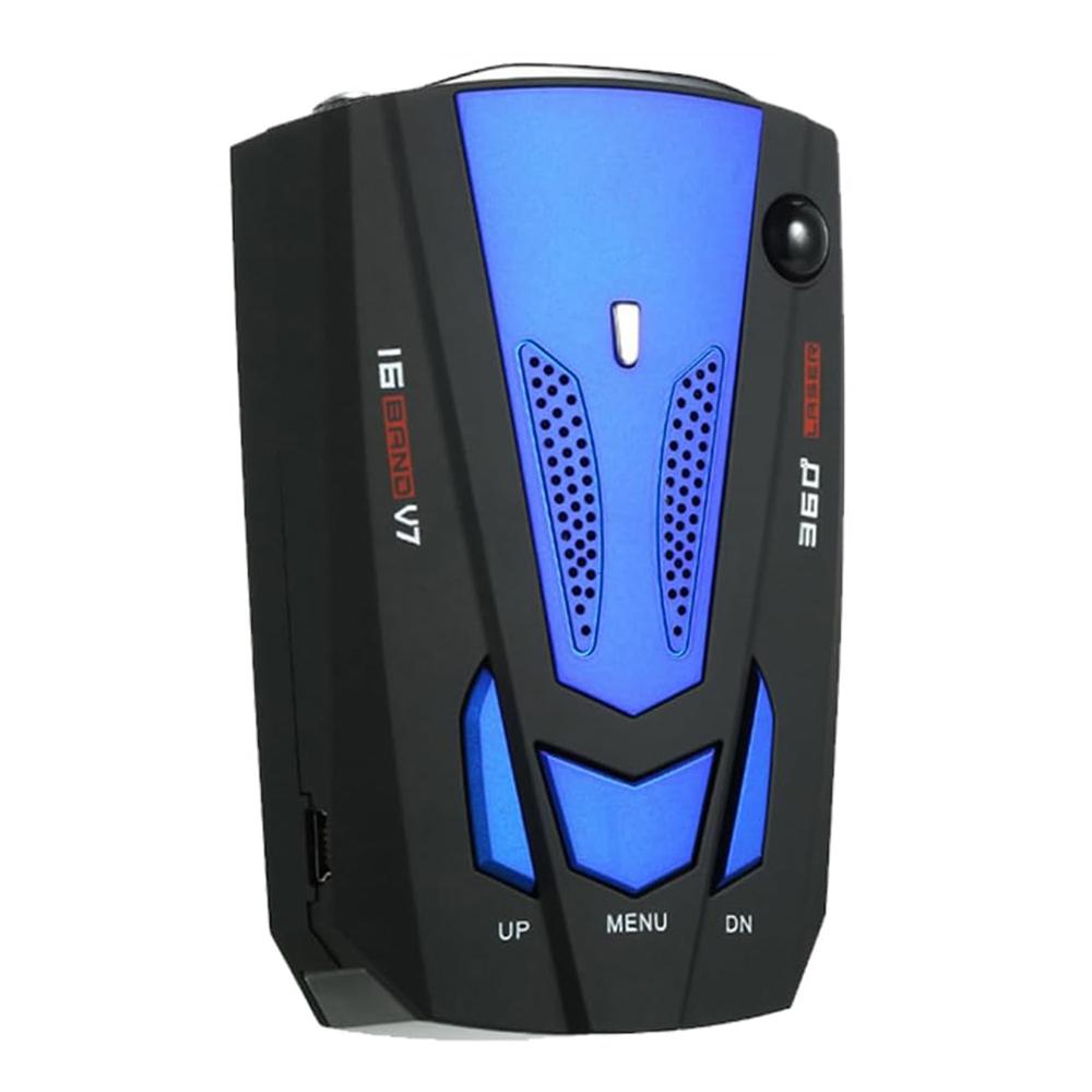 V7 Car Speed Radar Detector Electronic GPS Speed Alert System for Vehicle , Russian Language