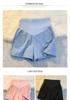 2026 Summer Maternity Shorts: Thin, Non-Constricting for Belly, Petite Wide-Leg Five-Point Pants