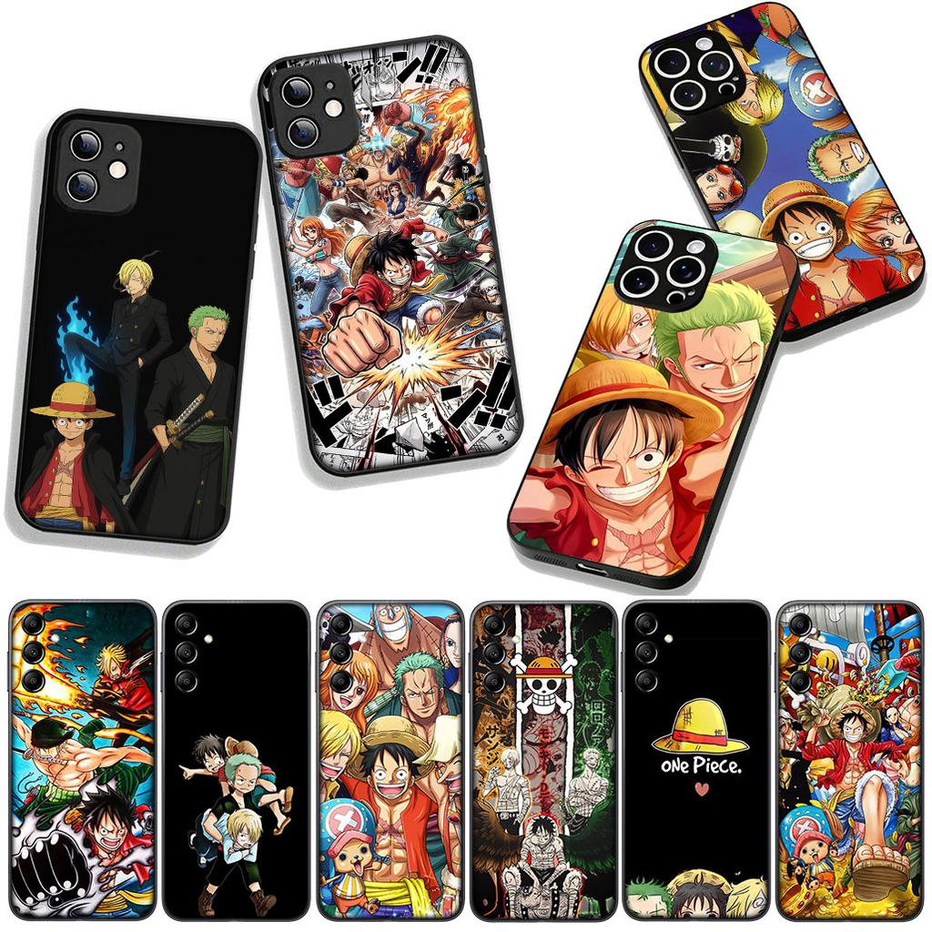 Sanji Luffy One Piece Roronoa Zoro for Motorola Moto G54 G05 G24 G75 G85 G15 G57 G86 Power Edge 50 30 Ultra Fusion neo Pro Case